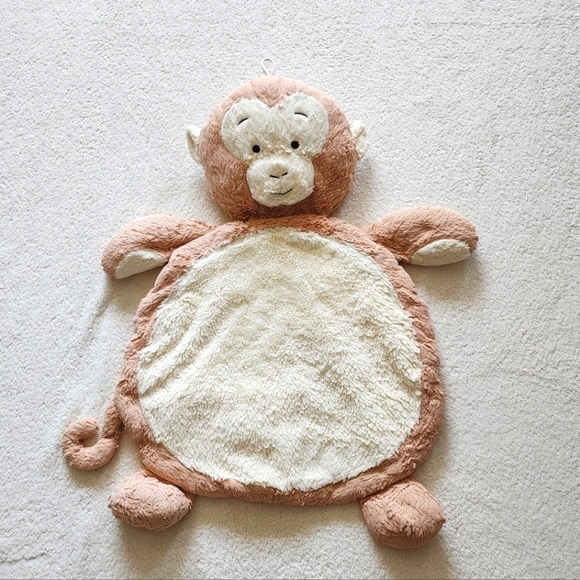 Plush Bestever Baby Mat Happy Monkey size 23x31x4 in - Picture 1 of 3